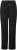 Ulla Popken Speckled Crepe Pull On Pants Black - Naisten farkut ja housut isot koot - 