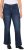 Ulla Popken Bootcut Stretch Fit Jeans Blue - Naisten farkut ja housut isot koot - 