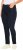 Ulla Popken Leaf Print Boyfriend Jeans Blue - Naisten farkut ja housut isot koot - 