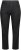 Ulla Popken Raw Denim Stripe Stretch Fit Jeans Black - Naisten farkut ja housut isot koot - 