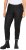 Ulla Popken Raw Denim Stripe Stretch Fit Jeans Black - Naisten farkut ja housut isot koot - 
