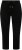Ulla Popken Decorative Seam Sweatpants Black - Naisten farkut ja housut isot koot - 