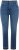 Ulla Popken Fringed Hem Stretch Fit Jeans Denim Blue - Naisten farkut ja housut isot koot - 