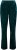 Ulla Popken Velvet Elastic Waist Pants Green - Naisten farkut ja housut isot koot - 