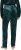 Ulla Popken Velvet Elastic Waist Pants Green - Naisten farkut ja housut isot koot - 
