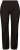 Ulla Popken Rain Pants Black - Naisten farkut ja housut isot koot - 