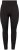 Ulla Popken Mesh Panel Leggings Black - Naisten farkut ja housut isot koot - 