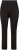 Ulla Popken Straight Leg Quick Drying Leggings Black - Naisten farkut ja housut isot koot - 