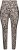 Ulla Popken Leopard Print Quick Drying Leggings Orange - Naisten farkut ja housut isot koot - 