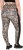 Ulla Popken Leopard Print Quick Drying Leggings Orange - Naisten farkut ja housut isot koot - 