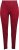 Ulla Popken Lace Print Leggings Red - Naisten farkut ja housut isot koot - 