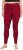 Ulla Popken Lace Print Leggings Red - Naisten farkut ja housut isot koot - 