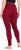 Ulla Popken Lace Print Leggings Red - Naisten farkut ja housut isot koot - 