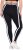 Ulla Popken High Waisted Leggings Black - Naisten farkut ja housut isot koot - 