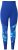 Ulla Popken Quick Dry Abstract Print Leggings Blue - Naisten farkut ja housut isot koot - 