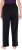 Ulla Popken Fleece Loungewear Pants Black - Farkut & Housut Isoissa Koissa – Plus Size - 