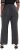Ulla Popken Sparkling Pinstripe Elastic Waist Pants Black - Naisten farkut ja housut isot koot - 