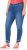 Ulla Popken Double Fringe Hem Stretch Fit Jeans Denim Blue - Naisten farkut ja housut isot koot - 