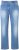 Ulla Popken Tapered Leg Lightly Distressed Jeans Blue Denim - Naisten farkut ja housut isot koot - 