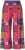 Ulla Popken Tile Print Wide Leg Palazzo Pants Purple - Naisten farkut ja housut isot koot - 