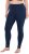 Ulla Popken Lace Trim Leggings Navy - Naisten farkut ja housut isot koot - 