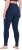 Ulla Popken Lace Trim Leggings Navy - Naisten farkut ja housut isot koot - 