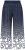 Ulla Popken Dot Gradient Wide Leg Elastic Waist Palazzo Pants Grey - Naisten farkut ja housut isot koot - 