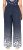 Ulla Popken Dot Gradient Wide Leg Elastic Waist Palazzo Pants Grey - Naisten farkut ja housut isot koot - 