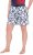Ulla Popken Angelfish Mesh Shorts Blue - Naisten farkut ja housut isot koot - 