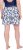 Ulla Popken Angelfish Mesh Shorts Blue - Naisten farkut ja housut isot koot - 