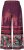 Ulla Popken Mixed Palm Print Elastic Waist Palazzo Pants Red - Naisten farkut ja housut isot koot - 