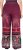 Ulla Popken Mixed Palm Print Elastic Waist Palazzo Pants Red - Naisten farkut ja housut isot koot - 