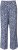 Ulla Popken Patch Print Elastic Waist Pants Navy - Naisten farkut ja housut isot koot - 