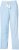 Ulla Popken Seersucker Elastic Waist Pants Blue - Naisten farkut ja housut isot koot - 