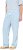 Ulla Popken Seersucker Elastic Waist Pants Blue - Naisten farkut ja housut isot koot - 