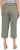 Ulla Popken Stretch Fit Paper Bag Culottes Green - Naisten farkut ja housut isot koot - 