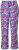 Ulla Popken Seashell Print Elastic Waist Pants Blue - Naisten farkut ja housut isot koot - 