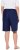 Ulla Popken Terry Cloth Palm Elastic Waist Shorts Blue - Naisten farkut ja housut isot koot - 