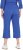 Ulla Popken Textured Elastic Waist Cropped Pants Opal Green - Naisten farkut ja housut isot koot - 
