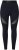 Ulla Popken Mesh Panel Quick Drying Performance Leggings Black - Naisten farkut ja housut isot koot - 