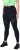 Ulla Popken Mesh Panel Quick Drying Performance Leggings Black - Naisten farkut ja housut isot koot - 