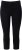Ulla Popken Cropped Jeggings Black - Naisten farkut ja housut isot koot - 