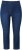 Ulla Popken Cropped Jeggings Blue Denim - Naisten farkut ja housut isot koot - 