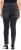 Ulla Popken Raw Edge Stretch Fit Jeans Black - Naisten farkut ja housut isot koot - 