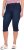 Ulla Popken Denim Elastic Waist Capres Blue - Naisten farkut ja housut isot koot - 
