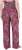 Ulla Popken Wide Leg Elastic Waist Jungle Print Palazzo Pants Brown - Naisten farkut ja housut isot koot - 