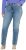 Ulla Popken Bow Embroidery Stretch Fit Jeans Blue Denim - Farkut & Housut Isoissa Koissa – Plus Size - 