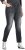 Ulla Popken Rivet Detail Stretch Fit Boyfriend Jeans Black - Naisten farkut ja housut isot koot - 