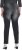 Ulla Popken Rivet Detail Stretch Fit Boyfriend Jeans Black - Naisten farkut ja housut isot koot - 