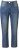 Ulla Popken Decorative Seam Stretch Fit Boyfriend Jeans Blue - Naisten farkut ja housut isot koot - 